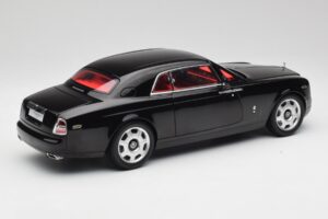 Rolls-Royce Phantom Coupe Diamond Čierny Kyosho 1:18 08862DBK Kov – obrázok 3 z 8