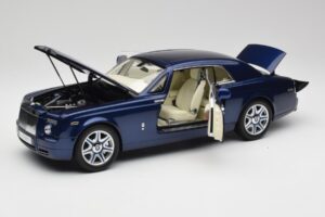 Rolls-Royce Phantom Coupe Metropolitan Modrý Kyosho 1:18 08862BLM Kov – obrázok 2 z 8