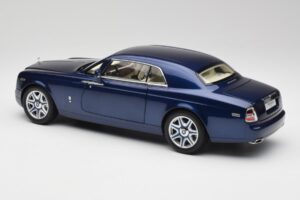 Rolls-Royce Phantom Coupe Metropolitan Modrý Kyosho 1:18 08862BLM Kov – obrázok 7 z 8
