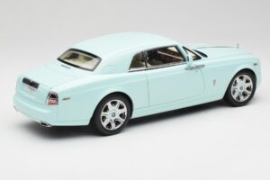 Rolls-Royce Phantom Coupe Turchese Modrý Kyosho 1:18 08862TBL Kov – obrázok 3 z 8