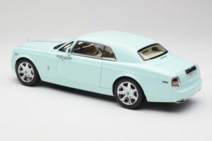 Rolls-Royce Phantom Coupe Turchese Modrý Kyosho 1:18 08862TBL Kov – obrázok 7 z 8