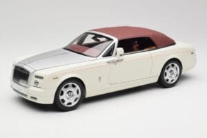 Rolls-Royce Phantom Drophead Coupe English Biely Kyosho 1:18 08871EW2 Kov – obrázok 3 z 10