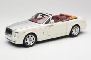 Rolls-Royce Phantom Drophead Coupe English Biely Kyosho 1:18 08871EW2 Kov