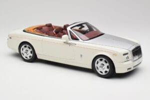 Rolls-Royce Phantom Drophead Coupe English Biely Kyosho 1:18 08871EW2 Kov – obrázok 8 z 10