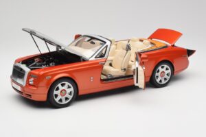 Rolls-Royce Phantom Drophead Coupe Mandarin Oranžový Kyosho 1:18 08871P Kov – obrázok 2 z 10