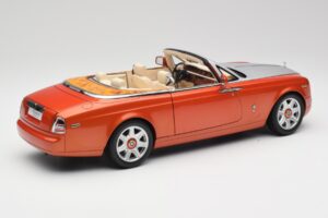 Rolls-Royce Phantom Drophead Coupe Mandarin Oranžový Kyosho 1:18 08871P Kov – obrázok 5 z 10