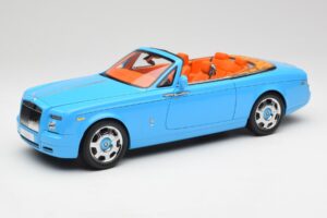 Rolls-Royce Phantom Drophead Coupe Powder Modrý Kyosho 1:18 08871BL Kov