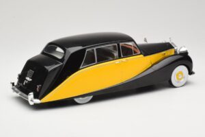 Rolls-Royce Silver Wraith Empress by Hooper Čierny & Žltý MCG 1:18 MCG18066 Kov – obrázok 2 z 6