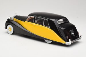 Rolls-Royce Silver Wraith Empress by Hooper Čierny & Žltý MCG 1:18 MCG18066 Kov – obrázok 5 z 6