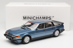 Rover Vitesse SD1 3.5 V8 Modrý Metallic Minichamps 1:18 107138400 Kov – obrázok 6 z 6
