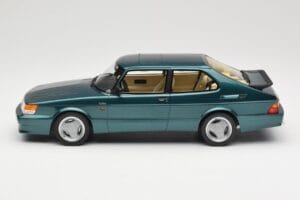 Saab 900 Turbo T16 Airflow Eucalyptus Green DNA 1:18 DNA000095 Kov – obrázok 3 z 6