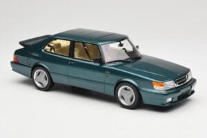 Saab 900 Turbo T16 Airflow Eucalyptus Green DNA 1:18 DNA000095 Kov – obrázok 4 z 6