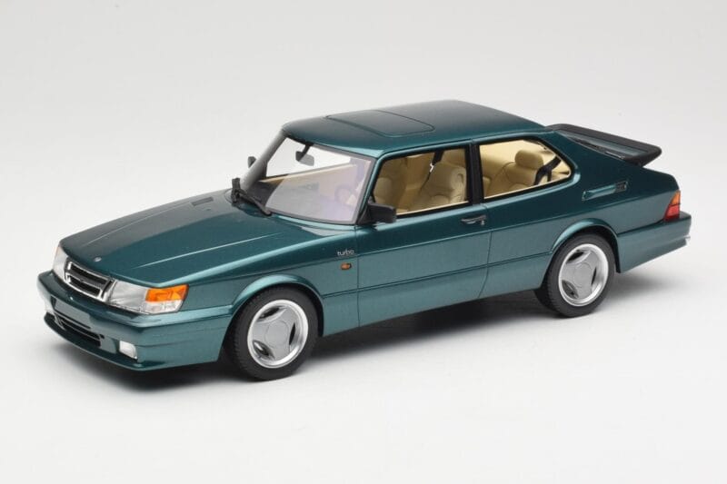 Saab 900 Turbo T16 Airflow Eucalyptus Green DNA 1:18 DNA000095 Kov