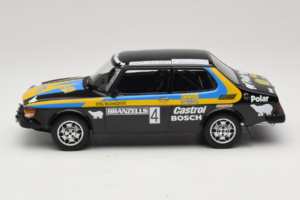 Saab 99 EMS #4 S. Blomqvist / H. Sylvan Rally Sweden Winner 1977 MCG 1:18 MCG18826R Kov – obrázok 3 z 6