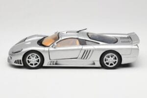 Saleen S7 Strieborný Motormax 1:18 73117 Kov – obrázok 4 z 8