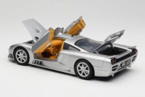 Saleen S7 Strieborný Motormax 1:18 73117 Kov – obrázok 5 z 8