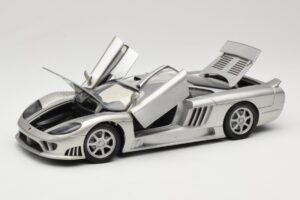 Saleen S7 Strieborný Welly 1:18 23124646-M20 Kov – obrázok 2 z 8