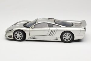 Saleen S7 Strieborný Welly 1:18 23124646-M20 Kov – obrázok 4 z 8