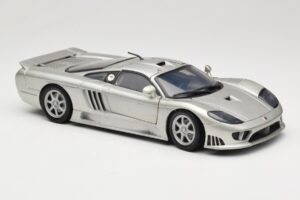 Saleen S7 Strieborný Welly 1:18 23124646-M20 Kov – obrázok 6 z 8