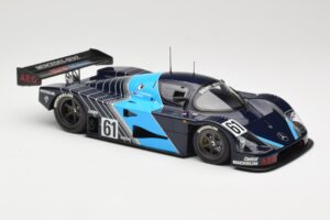 Sauber Mercedes C9 #61 Testcar 1989 Minichamps 1:18 155893500 Kov – obrázok 4 z 6
