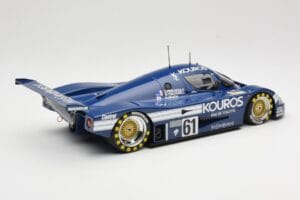 Sauber Mercedes C9 Kouros Racing #61 M. Thackwell / H. Pescarolo 24 Hours of Le Mans 1987 Minichamps 1:18 155873561 Kov – obrázok 2 z 6