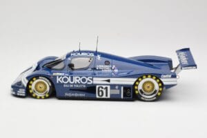 Sauber Mercedes C9 Kouros Racing #61 M. Thackwell / H. Pescarolo 24 Hours of Le Mans 1987 Minichamps 1:18 155873561 Kov – obrázok 3 z 6