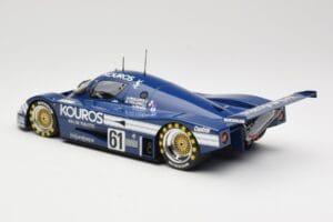 Sauber Mercedes C9 Kouros Racing #61 M. Thackwell / H. Pescarolo 24 Hours of Le Mans 1987 Minichamps 1:18 155873561 Kov – obrázok 5 z 6
