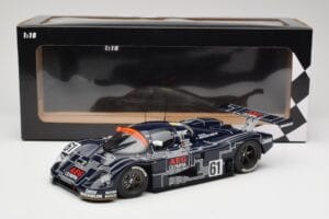 Sauber Mercedes C9 #61 M. Baldi / J. Weaver / J. Mass 24 Hours of Le Mans 1988 Minichamps 1:18 155883561 Kov – obrázok 6 z 6