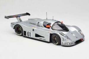 Sauber Mercedes C9 #61 M. Baldi / K. Acheson / G. Brancatelli 2nd Place 24 Hours of Le Mans 1989 Minichamps 1:18 155893561 Ko – obrázok 4 z 6