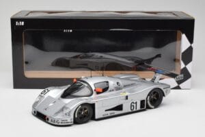 Sauber Mercedes C9 #61 M. Baldi / K. Acheson / G. Brancatelli 2nd Place 24 Hours of Le Mans 1989 Minichamps 1:18 155893561 Ko – obrázok 6 z 6