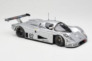Sauber Mercedes C9 #62 J. Schlesser / J-P. Jabouille / A. Cudini 5th Place 24 Hours of Le Mans 1989 Minichamps 1:18 155893562 – obrázok 4 z 6