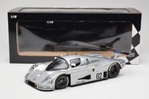 Sauber Mercedes C9 #62 J. Schlesser / J-P. Jabouille / A. Cudini 5th Place 24 Hours of Le Mans 1989 Minichamps 1:18 155893562 – obrázok 6 z 6