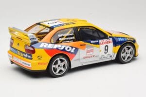 SEAT Cordoba WRC Evo 2 #9 H. Rovanpera / R. Pietilainen Rally San Remo 1999 Otto 1:18 OT483 Živica – obrázok 2 z 6