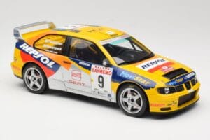 SEAT Cordoba WRC Evo 2 #9 H. Rovanpera / R. Pietilainen Rally San Remo 1999 Otto 1:18 OT483 Živica – obrázok 4 z 6