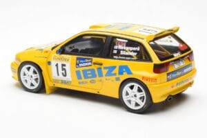 SEAT Ibiza Kit Car Evo 2 #15 H. Rovanpera / R. Pietilanen Rally Monte Carlo 1998 Otto 1:18 OT445 Živica – obrázok 5 z 6