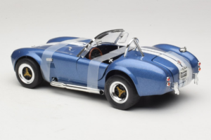 Shelby Cobra 427 S/C Modrý Biely Pruh Road Signature 1:18 92058-P2 Kov – obrázok 5 z 6