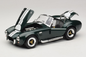 Shelby Cobra 427 S/C Tmavo Zelený Biele Pruhy Road Signature 1:18 92058-P1 Kov – obrázok 2 z 8