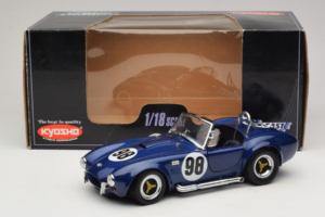 Shelby Cobra 427 S/C #98 Modrý Kyosho 1:18 8838 Kov – obrázok 8 z 8