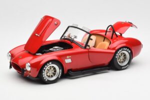 Shelby Cobra 427 S/C Červený Kyosho 1:18 08047R Kov – obrázok 2 z 8