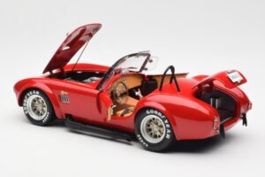 Shelby Cobra 427 S/C Červený Kyosho 1:18 08047R Kov – obrázok 5 z 8
