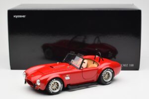Shelby Cobra 427 S/C Červený Kyosho 1:18 08047R Kov – obrázok 8 z 8