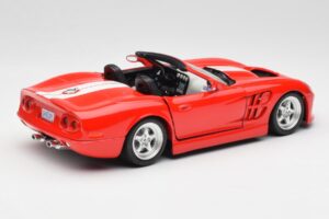 Shelby Series 1 Kabriolet Červený Bburago 1:18 3353 Kov – obrázok 3 z 8