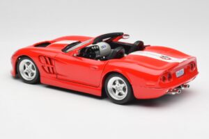 Shelby Series 1 Kabriolet Červený Bburago 1:18 3353 Kov – obrázok 7 z 8
