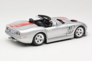 Shelby Series 1 Strieborný Bburago 1:18 3323 Kov – obrázok 3 z 8