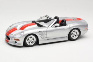 Shelby Series 1 Strieborný Bburago 1:18 3323 Kov
