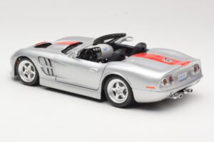 Shelby Series 1 Strieborný Bburago 1:18 3323 Kov – obrázok 7 z 8