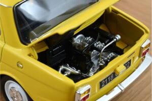 Simca 1000 LS Maya Žltý Norev 1:18 185714 Kov – obrázok 3 z 4