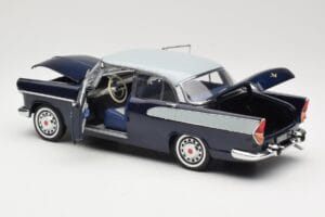 Simca Beaulieu 1 Modrý Norev 1:18 185731 Kov – obrázok 5 z 8