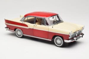 Simca Chambord Červený & Slonovinový Norev 1:18 185721 Kov – obrázok 6 z 8