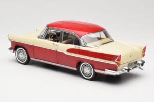 Simca Chambord Červený & Slonovinový Norev 1:18 185721 Kov – obrázok 7 z 8